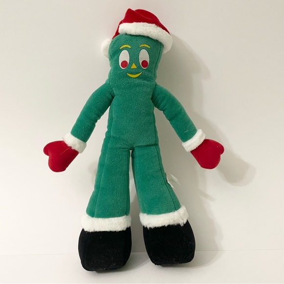 Vintage 1996 Christmas Gumby Santa 14" Plush Trendmasters Toy - Picture 16 of 16